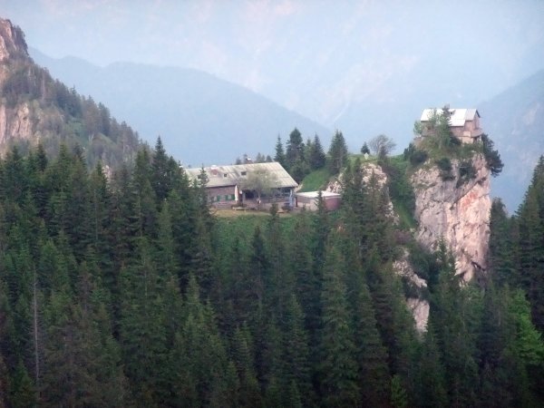 Das Bergländerheim auf dem Pürschling